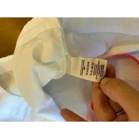 Free People size top size medium off the shoulder knot ties on the sleeves - Picture 4 of 7